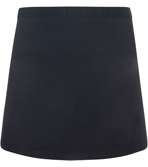 Zástěra do pasu 90x75cm/100% bavlna černá - Úklidové a ochranné pomůcky Zástěry, čepice, návleky, respirátor